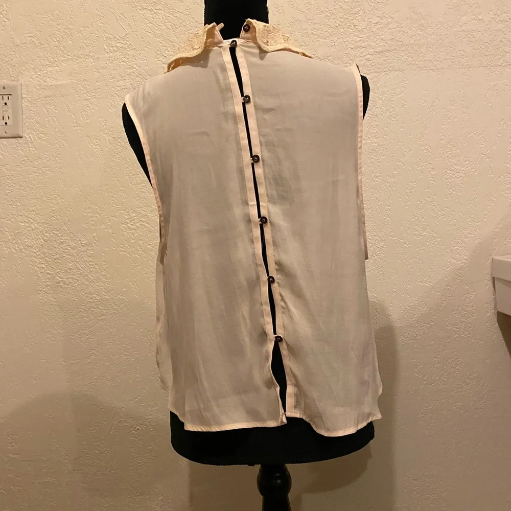 Free People creamy white Lacey top - Picture 11 of 11